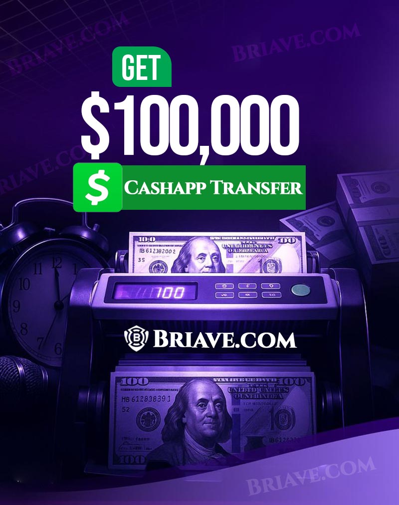 Get $100k USD Cashapp Transfer